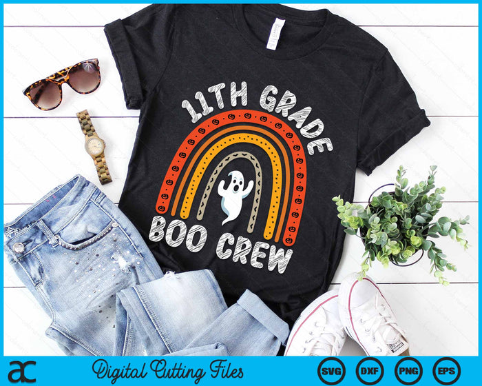 11th Grade Boo Crew Teacher Student Halloween Costume SVG PNG Digital Cutting File 11th Grade Boo Crew Teacher Student Halloween Costume SVG PNG Digital Cutting File