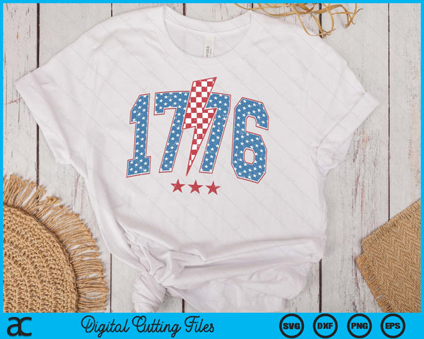 1776 America 4th of July SVG PNG Digital Cutting Files