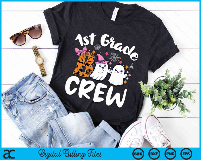 1st Grade Boo Crew First Grade Halloween Costume SVG PNG Digital Cutting File 1st Grade Boo Crew First Grade Halloween Costume SVG PNG Digital Cutting File