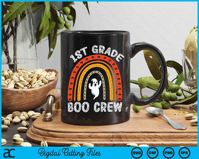 1st Grade Boo Crew Teacher Student Halloween Costume SVG PNG Digital Cutting File 1st Grade Boo Crew Teacher Student Halloween Costume SVG PNG Digital Cutting File