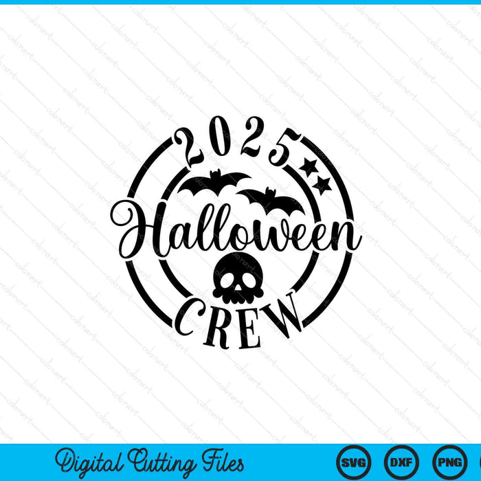 Equipo de Halloween 2025, archivos imprimibles de corte SVG PNG de Halloween a juego Equipo de Halloween 2025, archivos imprimibles de corte SVG PNG de Halloween a juego