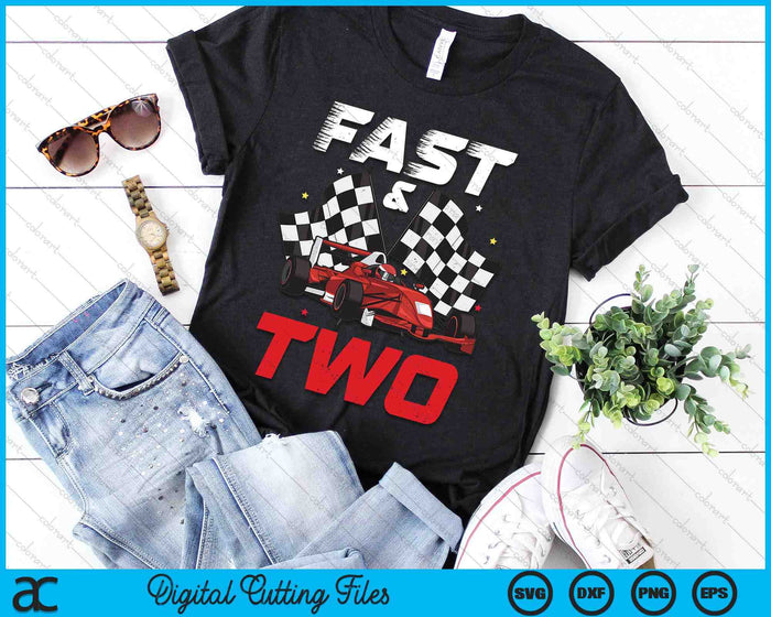 2nd Birthday Boy Race Car Racing 2 Year Old Bday SVG PNG Digital Printable Files 2nd Birthday Boy Race Car Racing 2 Year Old Bday SVG PNG Digital Printable Files