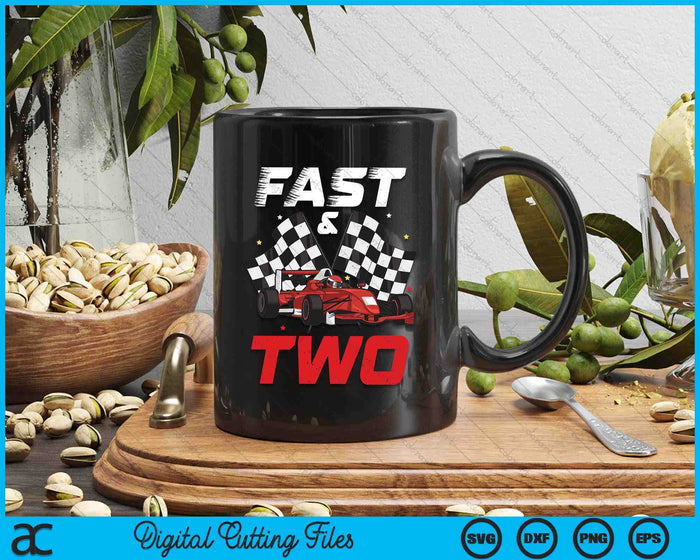 2nd Birthday Boy Race Car Racing 2 Year Old Bday SVG PNG Digital Printable Files 2nd Birthday Boy Race Car Racing 2 Year Old Bday SVG PNG Digital Printable Files