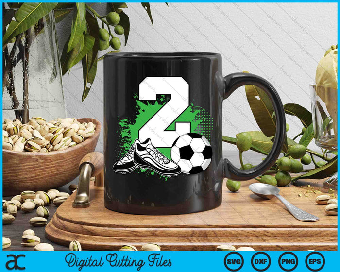 2nd Birthday Boys 2 Years Soccer Football Player Birthday SVG PNG Digital Cutting Files 2nd Birthday Boys 2 Years Soccer Football Player Birthday SVG PNG Digital Cutting Files
