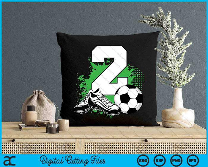 2nd Birthday Boys 2 Years Soccer Football Player Birthday SVG PNG Digital Cutting Files 2nd Birthday Boys 2 Years Soccer Football Player Birthday SVG PNG Digital Cutting Files