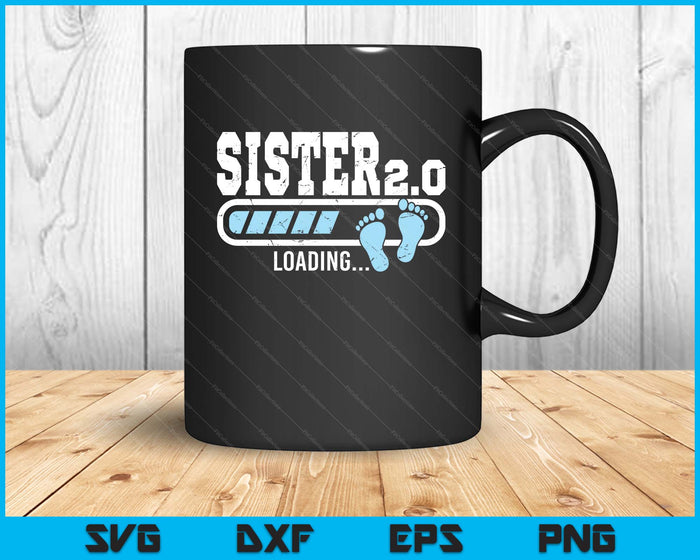 2nd Second Time Sister Loading Bar Baby Announcement SVG PNG Digital Cutting Files 2nd Second Time Sister Loading Bar Baby Announcement SVG PNG Digital Cutting Files