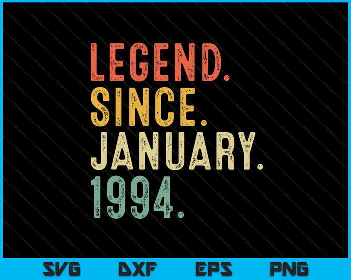 31 Year Old Gifts Legend January 1994 31st Birthday Men Dad SVG PNG Digital Printable Files 31 Year Old Gifts Legend January 1994 31st Birthday Men Dad SVG PNG Digital Printable Files