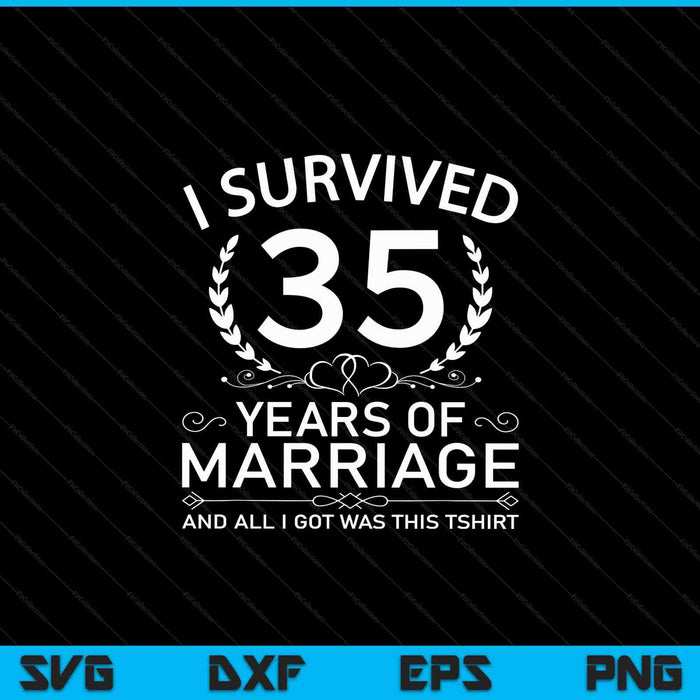 35th Wedding Anniversary Gifts Couples 35 Years SVG PNG Digital Cutting Files 35th Wedding Anniversary Gifts Couples 35 Years SVG PNG Digital Cutting Files