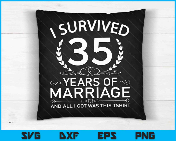 35th Wedding Anniversary Gifts Couples 35 Years SVG PNG Digital Cutting Files 35th Wedding Anniversary Gifts Couples 35 Years SVG PNG Digital Cutting Files