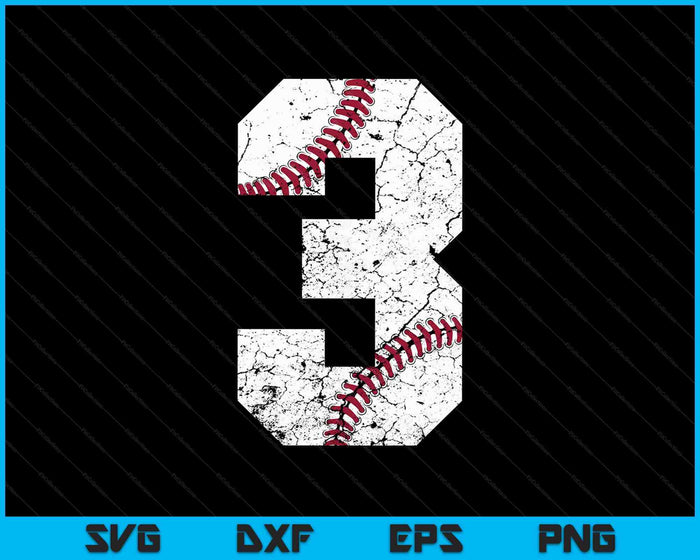 3rd Birthday 2023 Baseball SVG PNG Cutting Printable Files 3rd Birthday 2023 Baseball SVG PNG Cutting Printable Files
