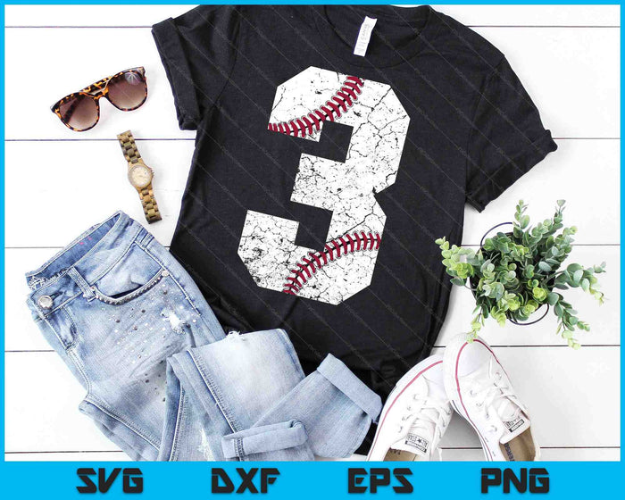 3rd Birthday 2023 Baseball SVG PNG Cutting Printable Files 3rd Birthday 2023 Baseball SVG PNG Cutting Printable Files