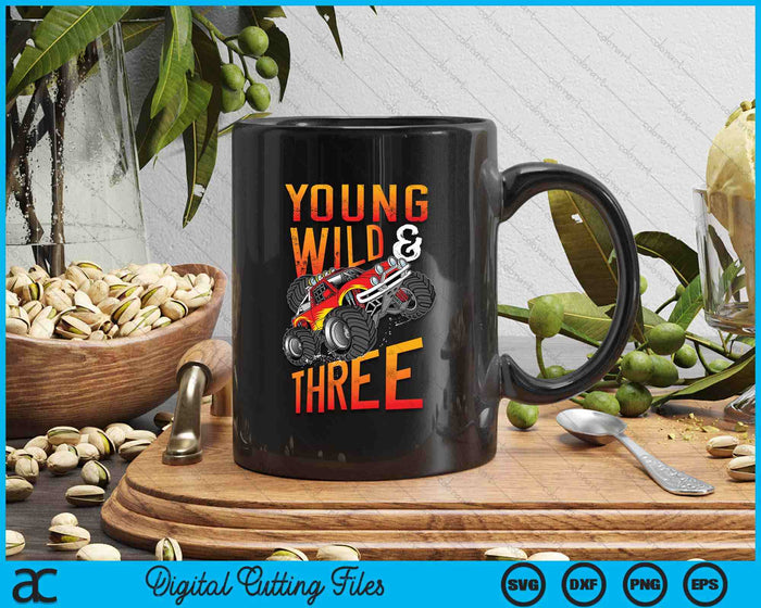 3rd Birthday Boy Monster Truck Rule JAM Three Years SVG PNG Digital Printable Files 3rd Birthday Boy Monster Truck Rule JAM Three Years SVG PNG Digital Printable Files