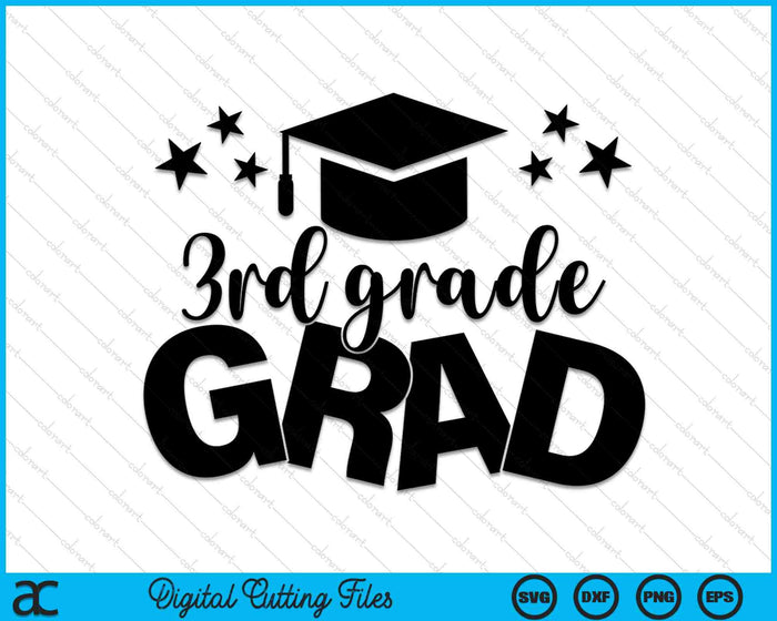 3rd Grade Grad Middle School Graduation SVG PNG Digital Cutting Files 3rd Grade Grad Middle School Graduation SVG PNG Digital Cutting Files