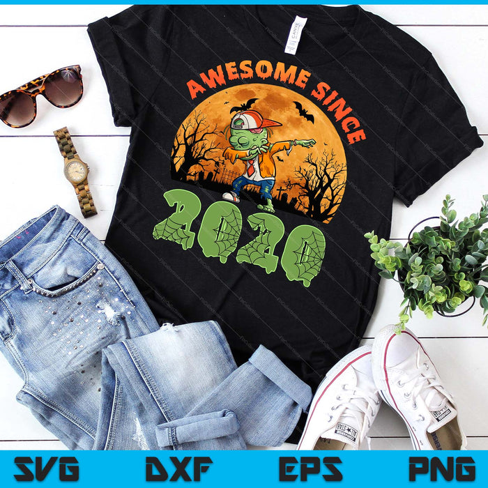 5th Birthday Halloween 5 Years Old Zombie Awesome Since 2020 SVG PNG Digital Cutting File 5th Birthday Halloween 5 Years Old Zombie Awesome Since 2020 SVG PNG Digital Cutting File