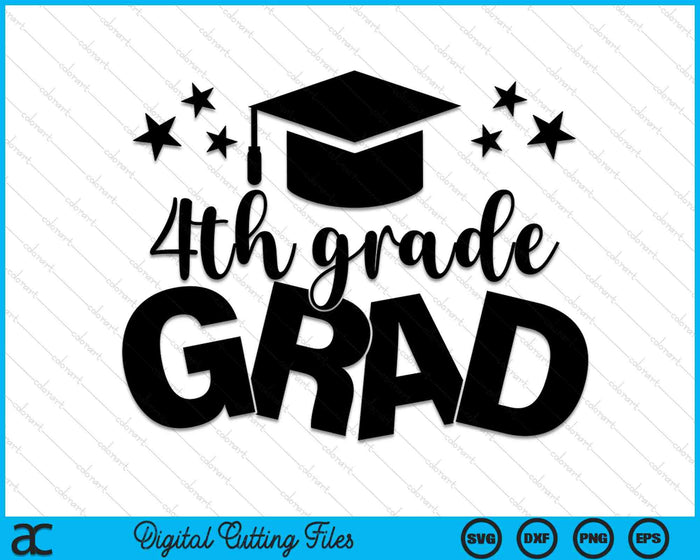 4th Grade Grad Middle School Graduation SVG PNG Digital Cutting Files 4th Grade Grad Middle School Graduation SVG PNG Digital Cutting Files