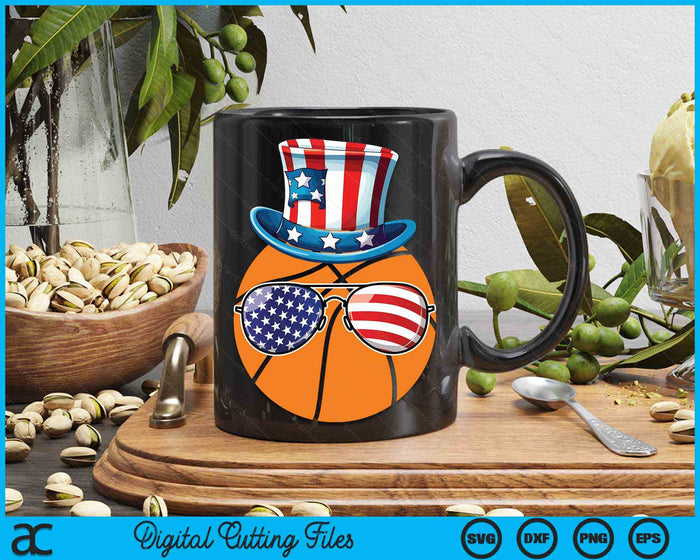 4th Of July Basketball Patriotic Player Athlete SVG PNG Digital Cutting Files 4th Of July Basketball Patriotic Player Athlete SVG PNG Digital Cutting Files