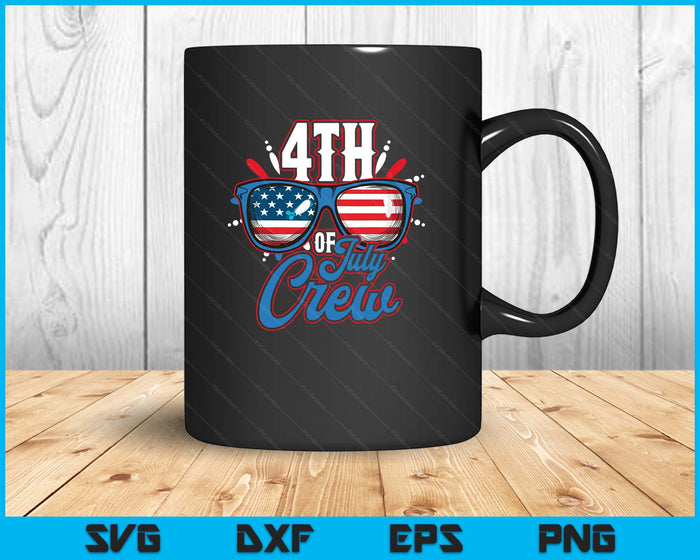 4th Of July Crew Family Independence Day Matching Group SVG PNG Digital Printable Files 4th Of July Crew Family Independence Day Matching Group SVG PNG Digital Printable Files