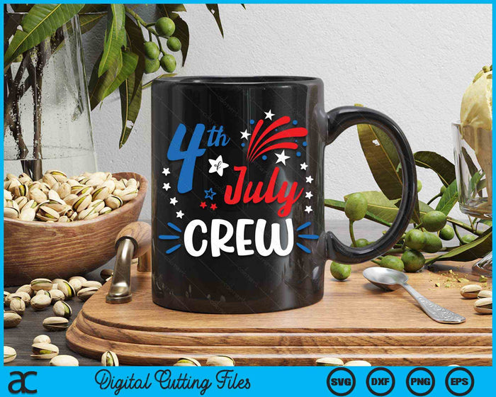 4th Of July Crew Independence Day Family Matching SVG PNG Digital Cutting File 4th Of July Crew Independence Day Family Matching SVG PNG Digital Cutting File