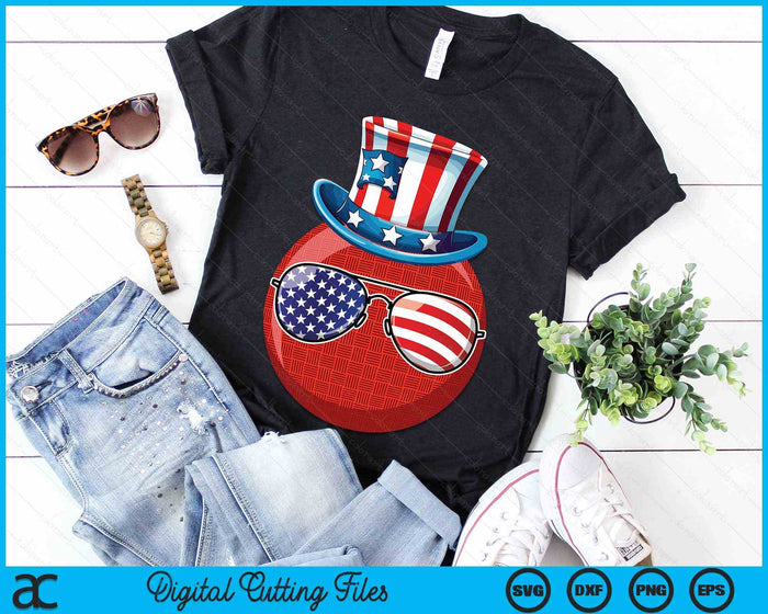 4th Of July Dodgeball Patriotic Player Athlete SVG PNG Digital Cutting Files 4th Of July Dodgeball Patriotic Player Athlete SVG PNG Digital Cutting Files