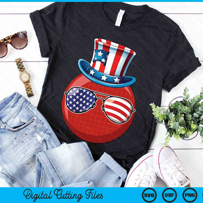4th Of July Dodgeball Patriotic Player Athlete SVG PNG Digital Cutting Files 4th Of July Dodgeball Patriotic Player Athlete SVG PNG Digital Cutting Files