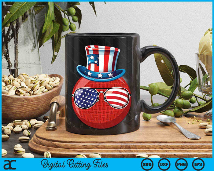 4th Of July Dodgeball Patriotic Player Athlete SVG PNG Digital Cutting Files 4th Of July Dodgeball Patriotic Player Athlete SVG PNG Digital Cutting Files