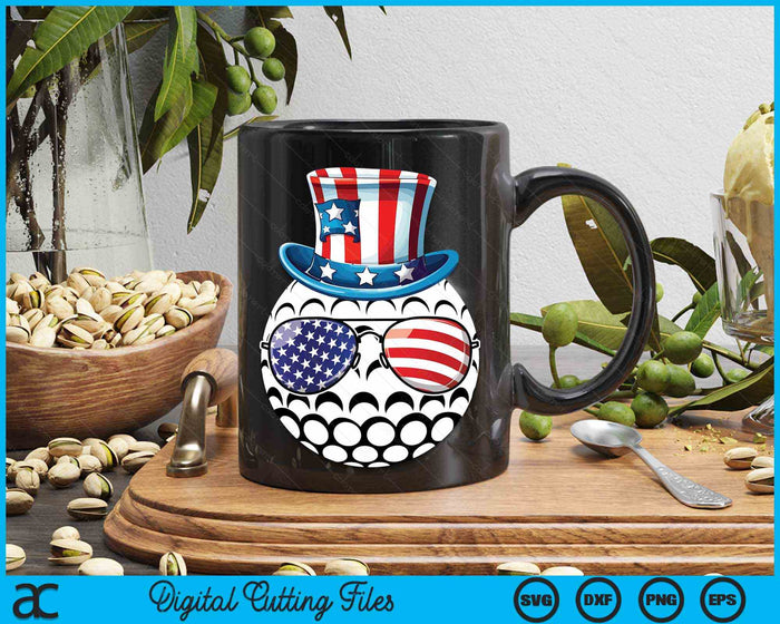 4th Of July Golf Funny Patriotic Player Athlete SVG PNG Digital Cutting Files 4th Of July Golf Funny Patriotic Player Athlete SVG PNG Digital Cutting Files