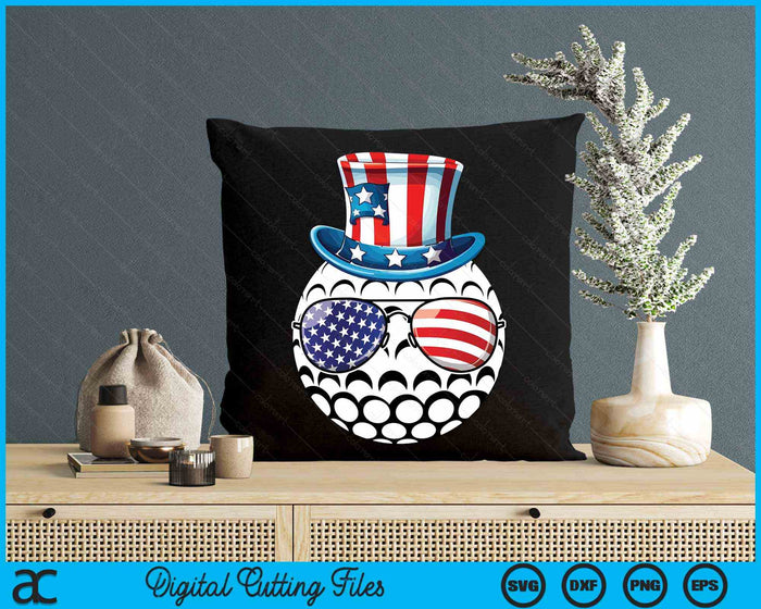 4th Of July Golf Funny Patriotic Player Athlete SVG PNG Digital Cutting Files 4th Of July Golf Funny Patriotic Player Athlete SVG PNG Digital Cutting Files