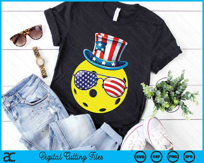 4th Of July Pickleball Funny Patriotic Player Athlete SVG PNG Digital Cutting Files 4th Of July Pickleball Funny Patriotic Player Athlete SVG PNG Digital Cutting Files