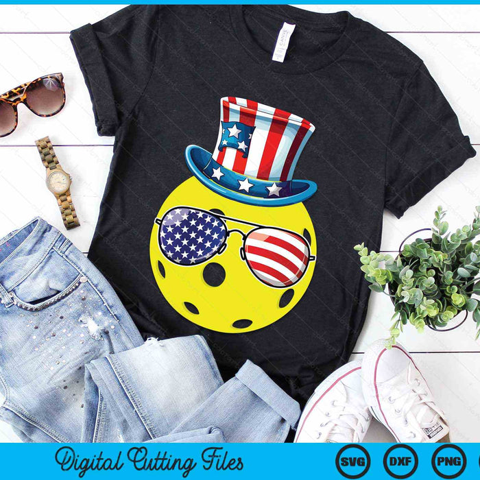 4th Of July Pickleball Funny Patriotic Player Athlete SVG PNG Digital Cutting Files 4th Of July Pickleball Funny Patriotic Player Athlete SVG PNG Digital Cutting Files
