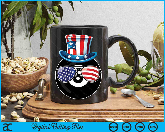 4th Of July Poolball Funny Patriotic Player Athlete SVG PNG Digital Cutting Files 4th Of July Poolball Funny Patriotic Player Athlete SVG PNG Digital Cutting Files