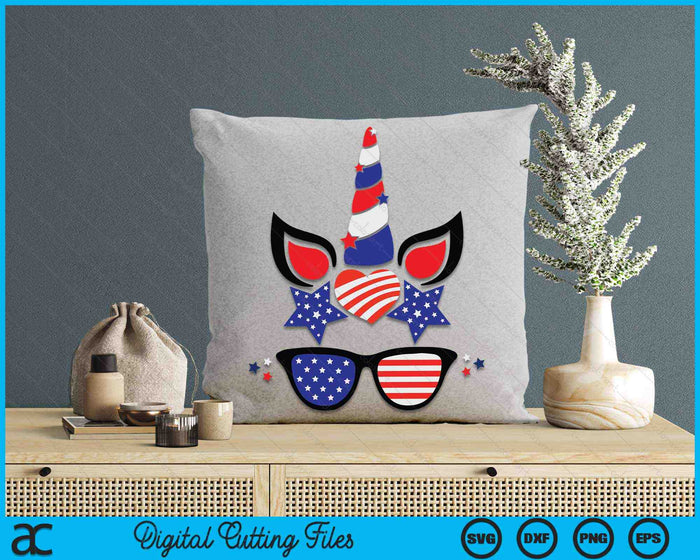 4th Of July Unicorn American Flag Patriotic SVG PNG Digital Cutting Files 4th Of July Unicorn American Flag Patriotic SVG PNG Digital Cutting Files