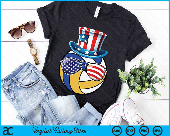 4th Of July Volleyball Patriotic Player Athlete SVG PNG Digital Cutting Files 4th Of July Volleyball Patriotic Player Athlete SVG PNG Digital Cutting Files