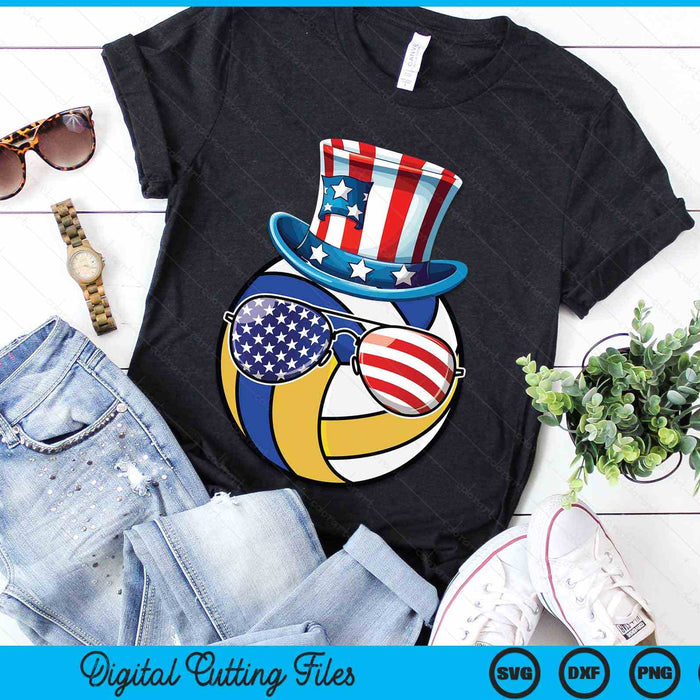 4th Of July Volleyball Patriotic Player Athlete SVG PNG Digital Cutting Files 4th Of July Volleyball Patriotic Player Athlete SVG PNG Digital Cutting Files