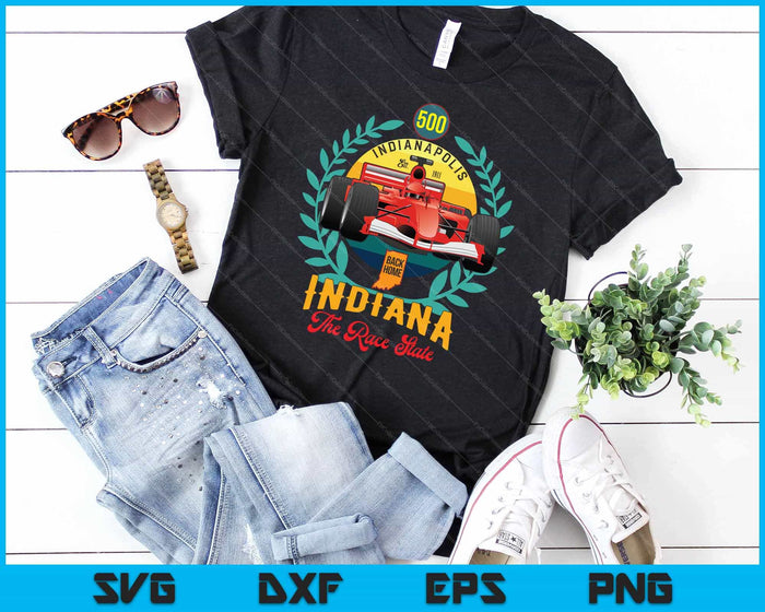 500 Indianapolis Indiana the Race State Checkered Flag SVG PNG Cutting Printable Files 500 Indianapolis Indiana the Race State Checkered Flag SVG PNG Cutting Printable Files
