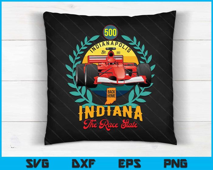 500 Indianapolis Indiana the Race State Checkered Flag SVG PNG Cutting Printable Files 500 Indianapolis Indiana the Race State Checkered Flag SVG PNG Cutting Printable Files