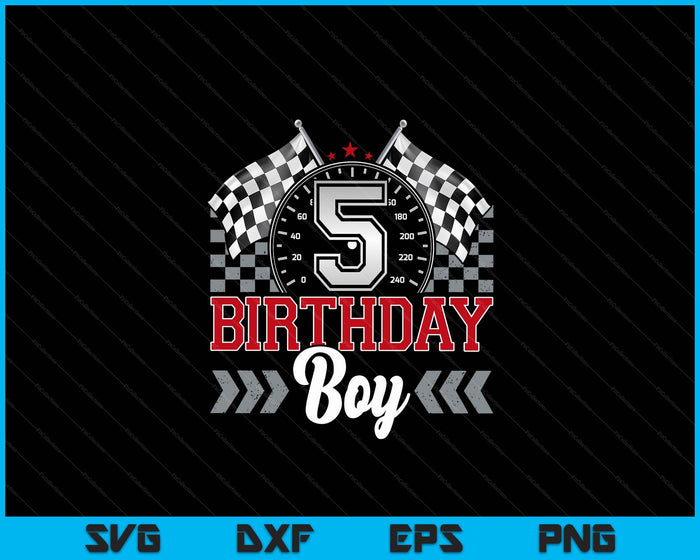 5 Five Year Old Race Car 5th Birthday Boy 5yr Racing Pit Crew SVG PNG Digital Printable Files 5 Five Year Old Race Car 5th Birthday Boy 5yr Racing Pit Crew SVG PNG Digital Printable Files