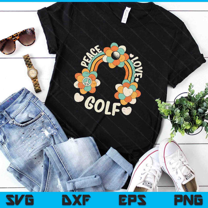 60s 70s Groovy Rainbow Outfit Hippie Lover Peace Love Golf SVG PNG Digital Printable Files 60s 70s Groovy Rainbow Outfit Hippie Lover Peace Love Golf SVG PNG Digital Printable Files