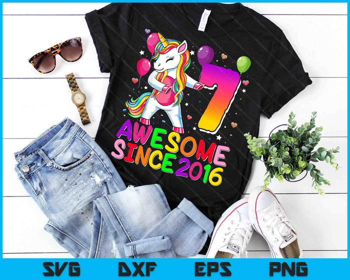7 jaar oude Unicorn flossen 7e verjaardag meisje Unicorn partij SVG PNG digitale snijbestanden 7 jaar oude Unicorn flossen 7e verjaardag meisje Unicorn partij SVG PNG digitale snijbestanden
