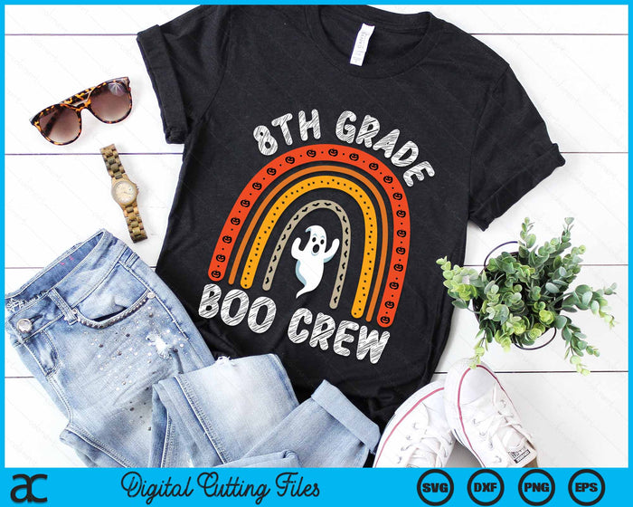 8th Grade Boo Crew Teacher Student Halloween Costume SVG PNG Digital Cutting File 8th Grade Boo Crew Teacher Student Halloween Costume SVG PNG Digital Cutting File