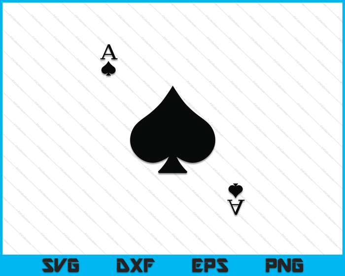 Ace of Spades Deck of Cards Halloween Costume SVG PNG Digital Printable Files Ace of Spades Deck of Cards Halloween Costume SVG PNG Digital Printable Files