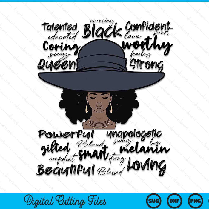 African Black History African American Ladies Juneteenth SVG PNG Digital Cutting Files