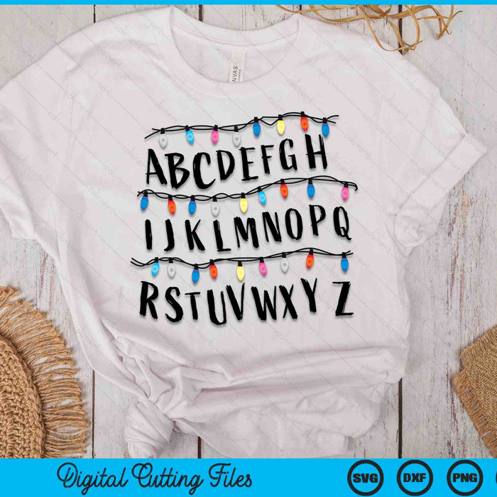 Alphabet Wall Alphabet Halloween Costume Christmas SVG PNG Digital Cutting Files Alphabet Wall Alphabet Halloween Costume Christmas SVG PNG Digital Cutting Files