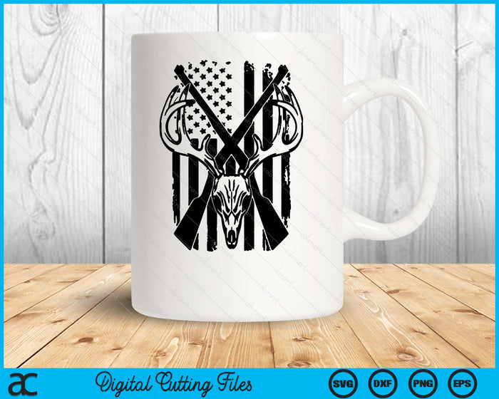 American Flag Deer Hunting SVG PNG Digital Cutting Files American Flag Deer Hunting SVG PNG Digital Cutting Files