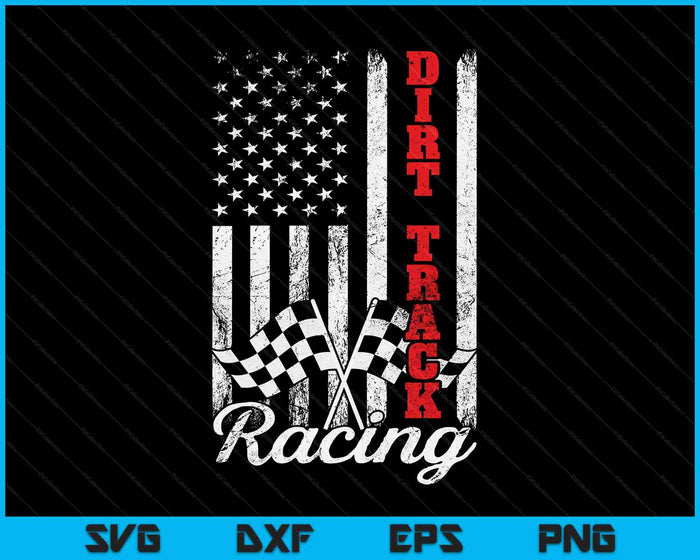American Flag Dirt Track Racing Car Bike Driver Racer SVG PNG Cutting Printable Files American Flag Dirt Track Racing Car Bike Driver Racer SVG PNG Cutting Printable Files