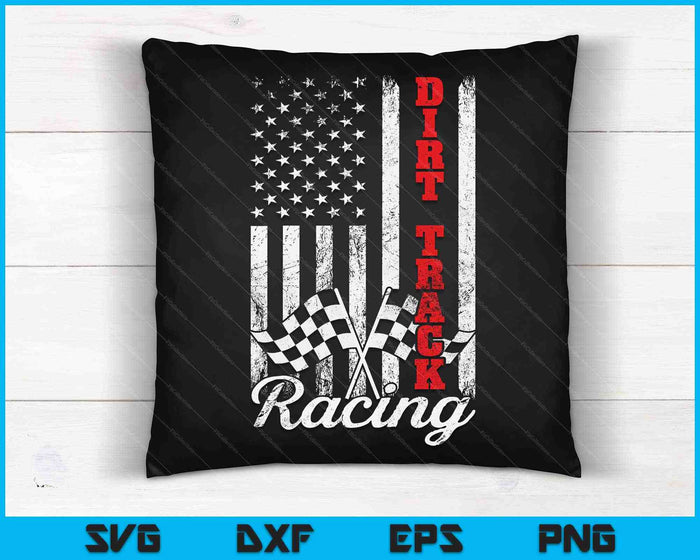 American Flag Dirt Track Racing Car Bike Driver Racer SVG PNG Cutting Printable Files American Flag Dirt Track Racing Car Bike Driver Racer SVG PNG Cutting Printable Files
