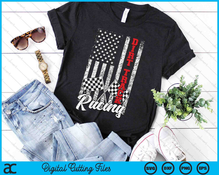 American Flag Dirt Track Racing Car Bike Driver Racer SVG PNG Digital Printable Files American Flag Dirt Track Racing Car Bike Driver Racer SVG PNG Digital Printable Files