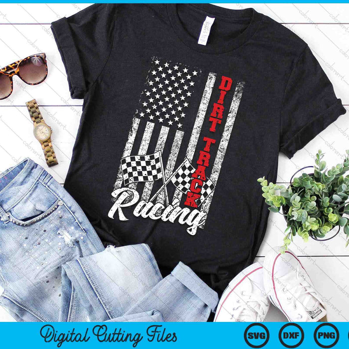 American Flag Dirt Track Racing Car Bike Driver Racer SVG PNG Digital Printable Files American Flag Dirt Track Racing Car Bike Driver Racer SVG PNG Digital Printable Files