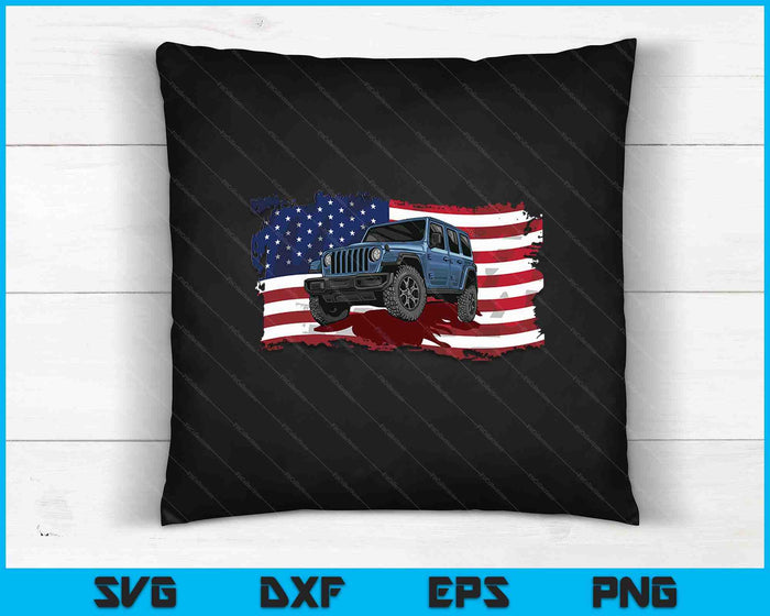 American Flag Off Roading SVG PNG Cutting Printable Files American Flag Off Roading SVG PNG Cutting Printable Files