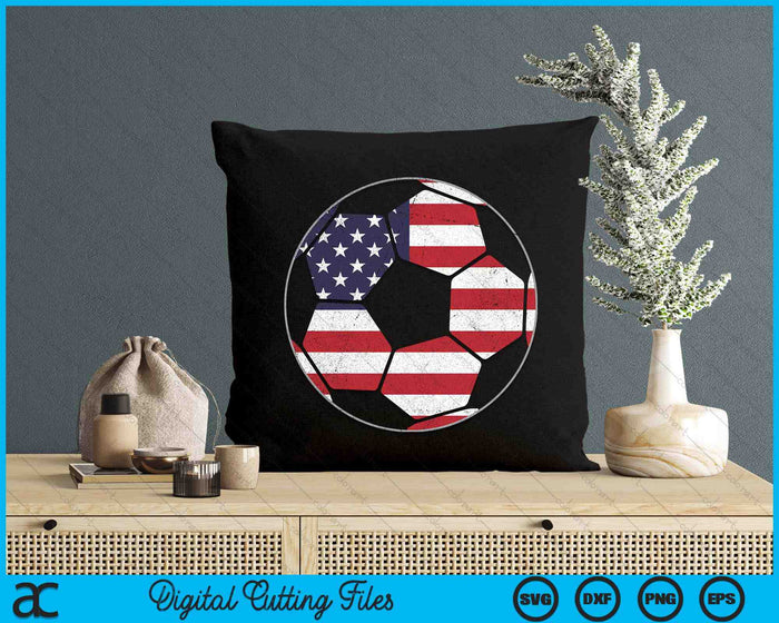 American Flag Soccer Ball Men Women Kids SVG PNG Digital Cutting Files American Flag Soccer Ball Men Women Kids SVG PNG Digital Cutting Files