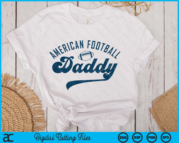 American Football Daddy Gifts Daddy Father's Day SVG PNG Digital Printable Files